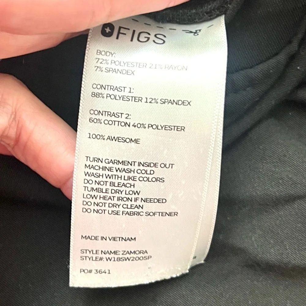 Figs,Technical Collection Black Apparel, Joggers in Excellent Condition,Size S - Picture 3 of 10